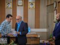 گزارش تصویری | بمناسبت هفته سربازان گمنام امام زمان ؛ تجلیل و قدردانی ازمدیر و کارشناسان حراست دانشگاه 